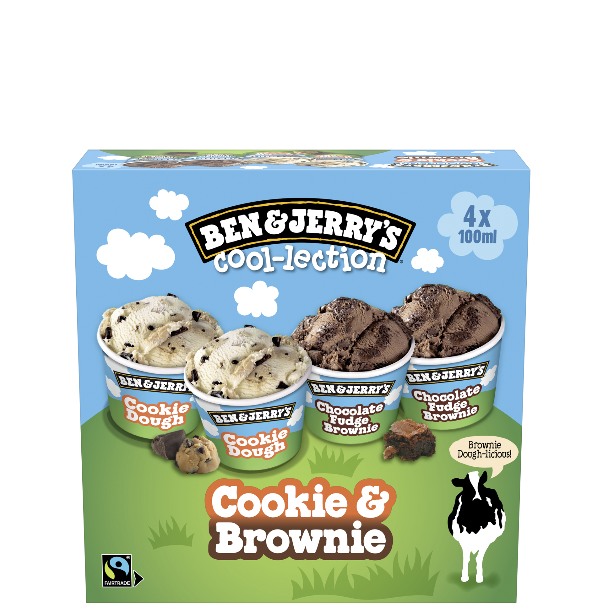 Cookie & Brownie Cool-lection Original Ice Cream Mini Cups