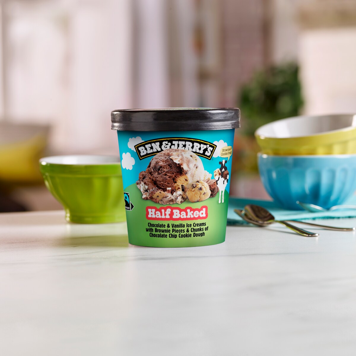 Half Baked Ice Cream - Pint 3 / 4