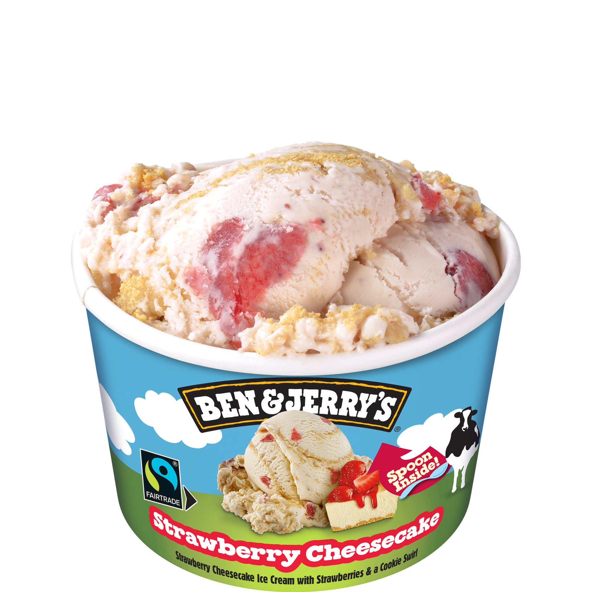 Strawberry Cheesecake Original Ice Cream Mini Cups