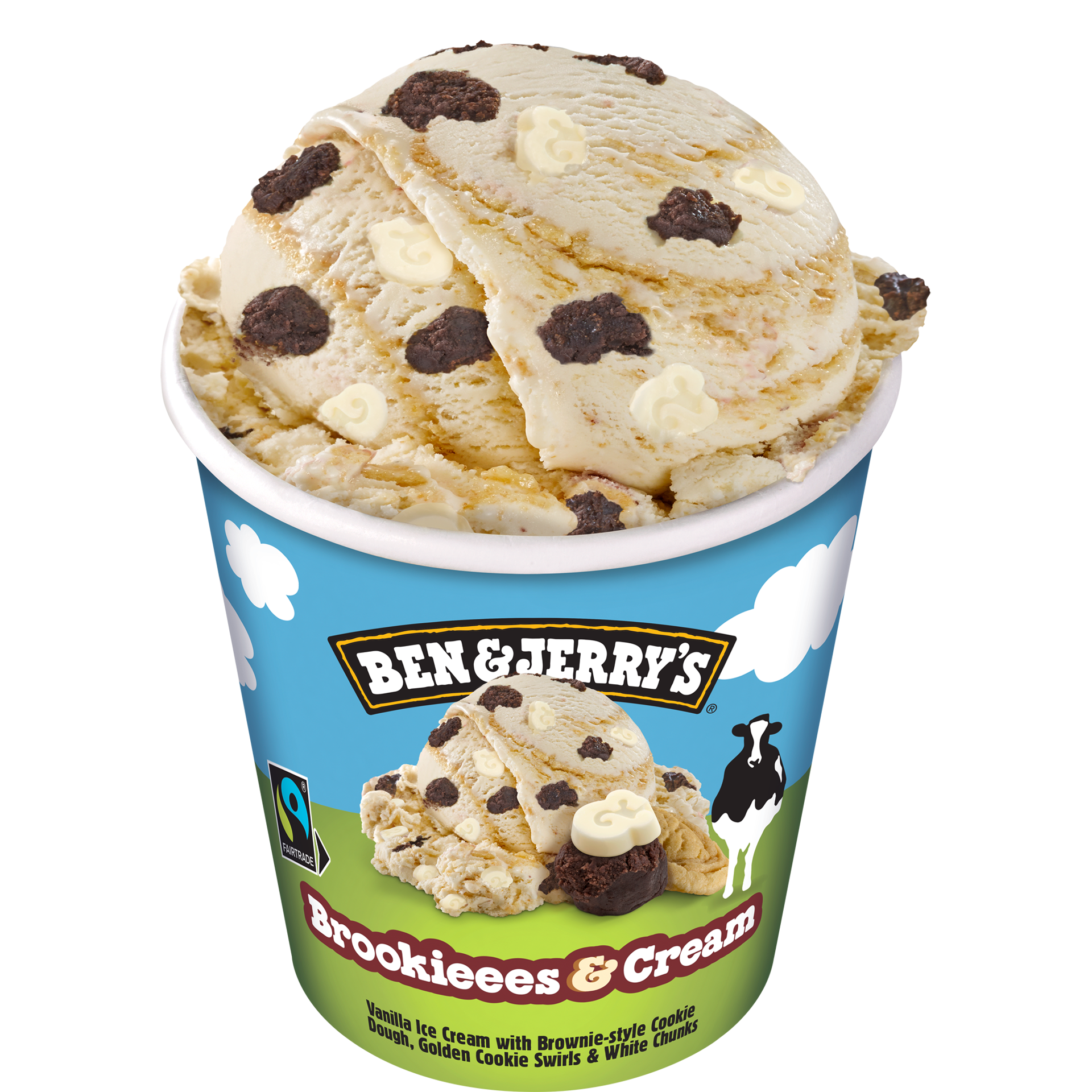 Brookieees & Cream Original Ice Cream Pints