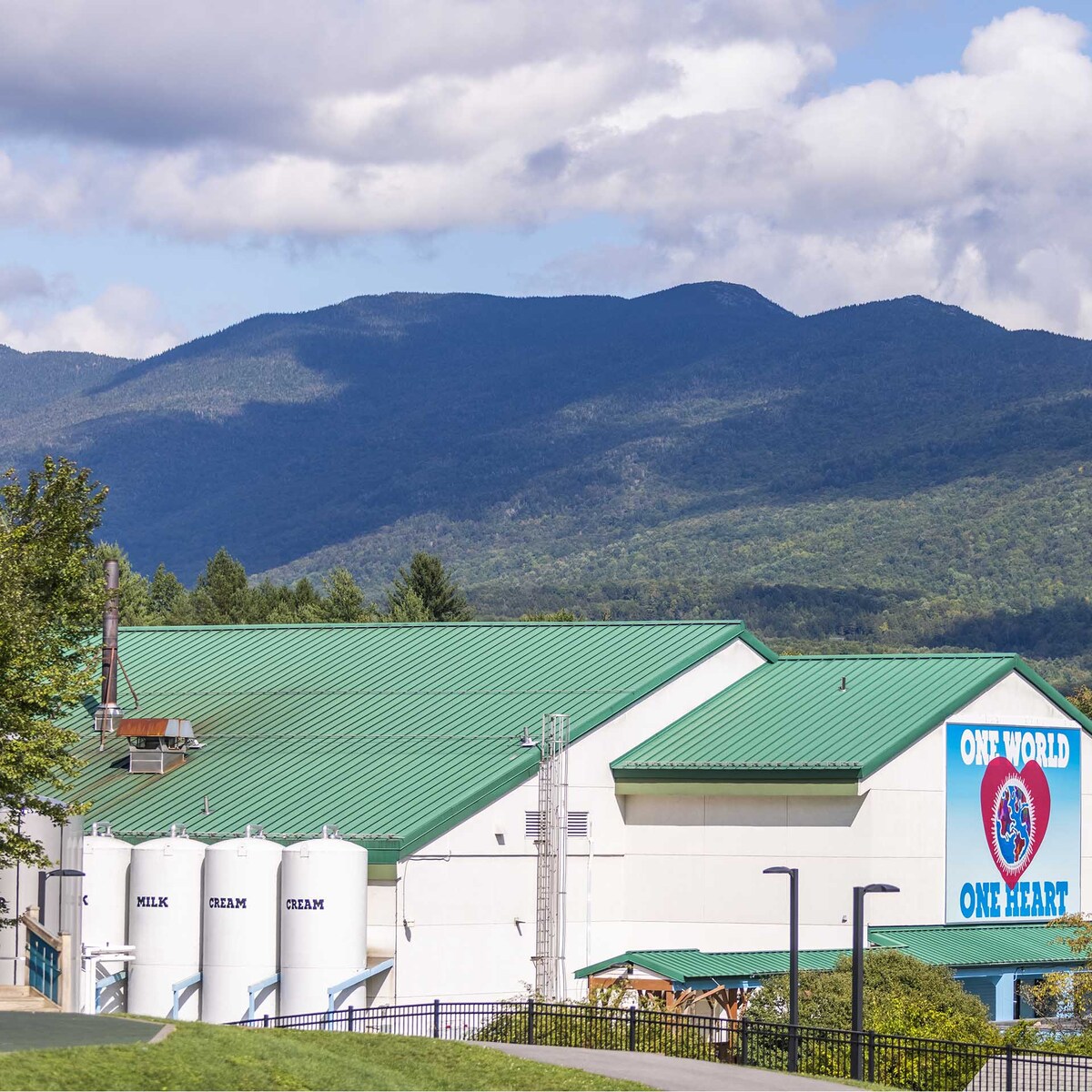 Een fabriek van Ben & Jerry's